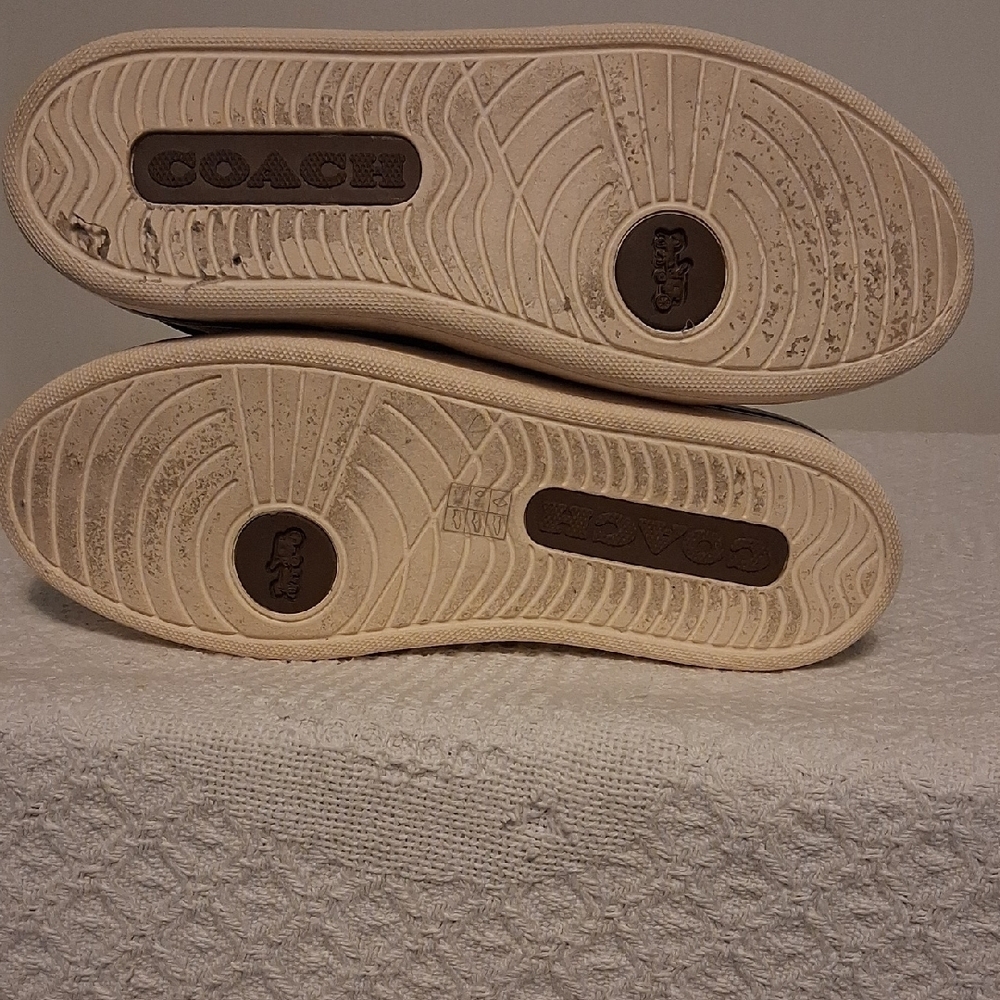 👜 Coach Wells Slip-On Sneakers C4393 👜 👟 Women’s Size 8B | Eco-Chic & Comfy - Picture 12 of 16